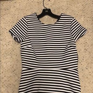 Topshop striped dress